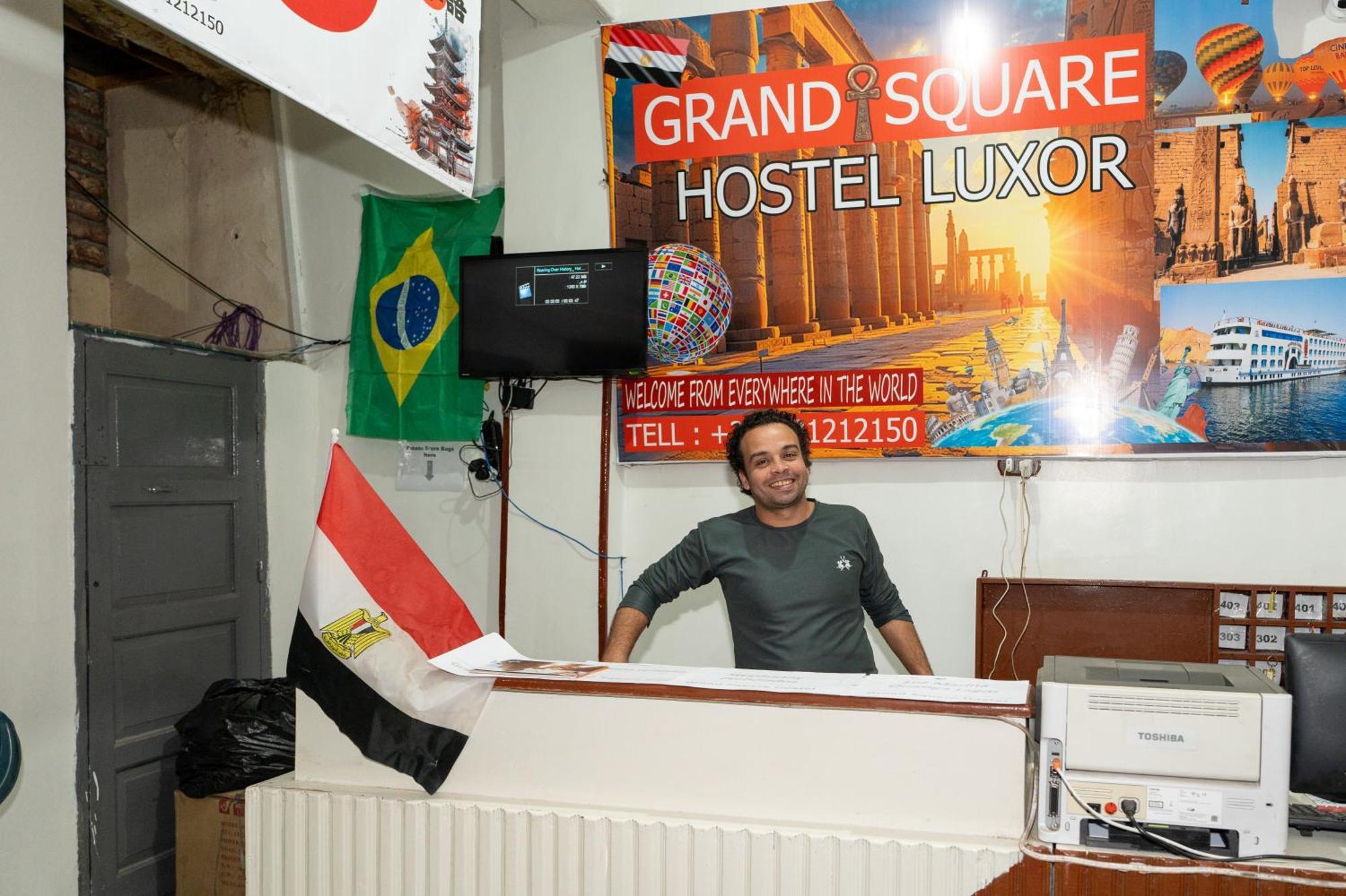 Grand Square Hostel Luksor Dış mekan fotoğraf