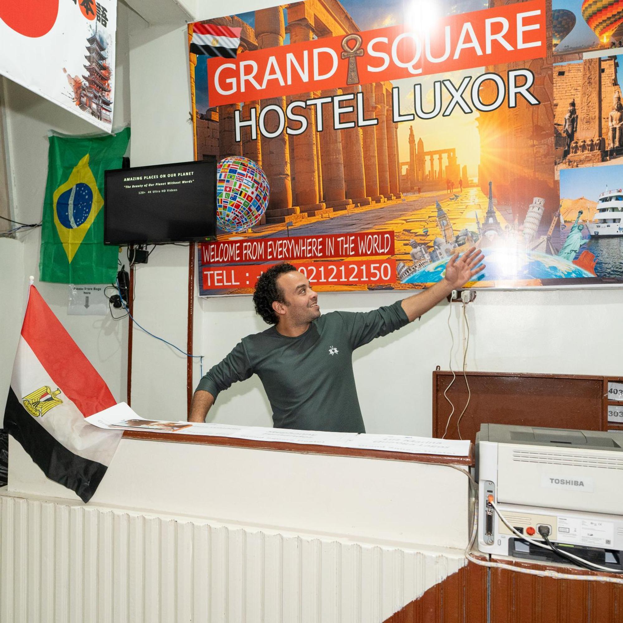 Grand Square Hostel Luksor Dış mekan fotoğraf