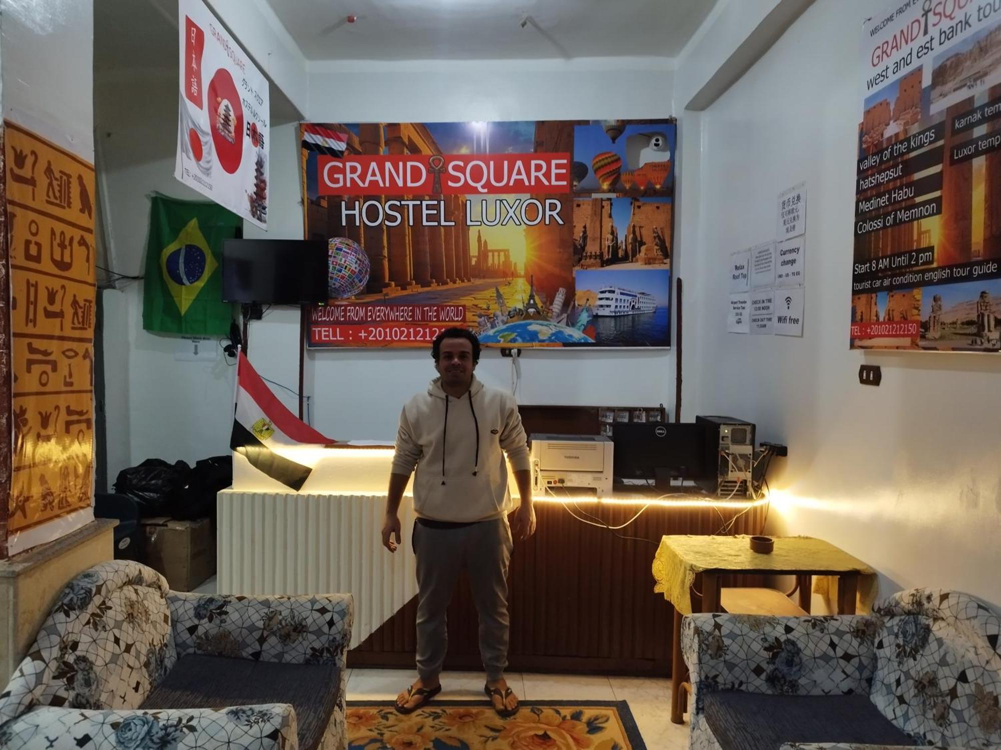 Grand Square Hostel Luksor Dış mekan fotoğraf