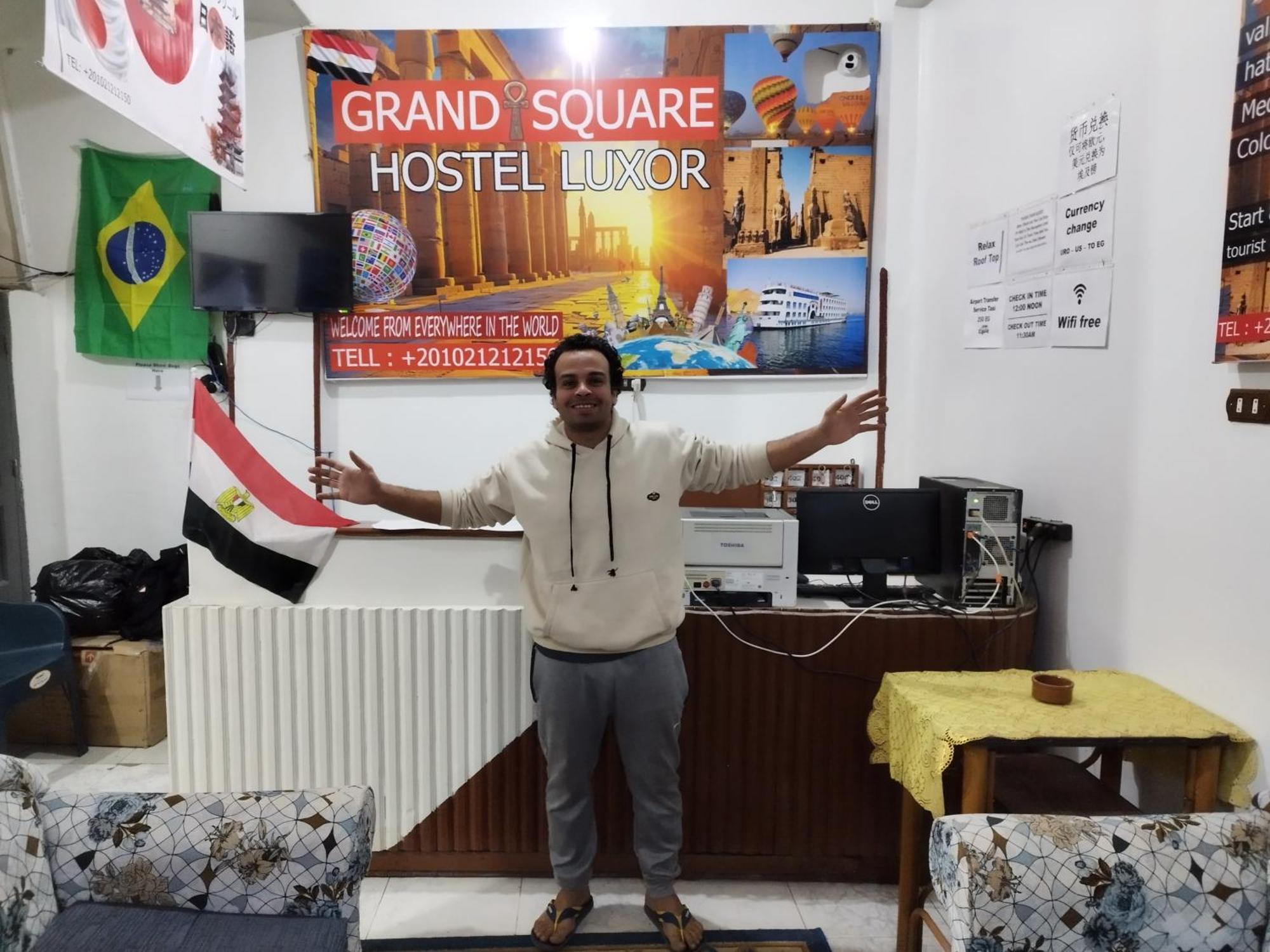 Grand Square Hostel Luksor Dış mekan fotoğraf