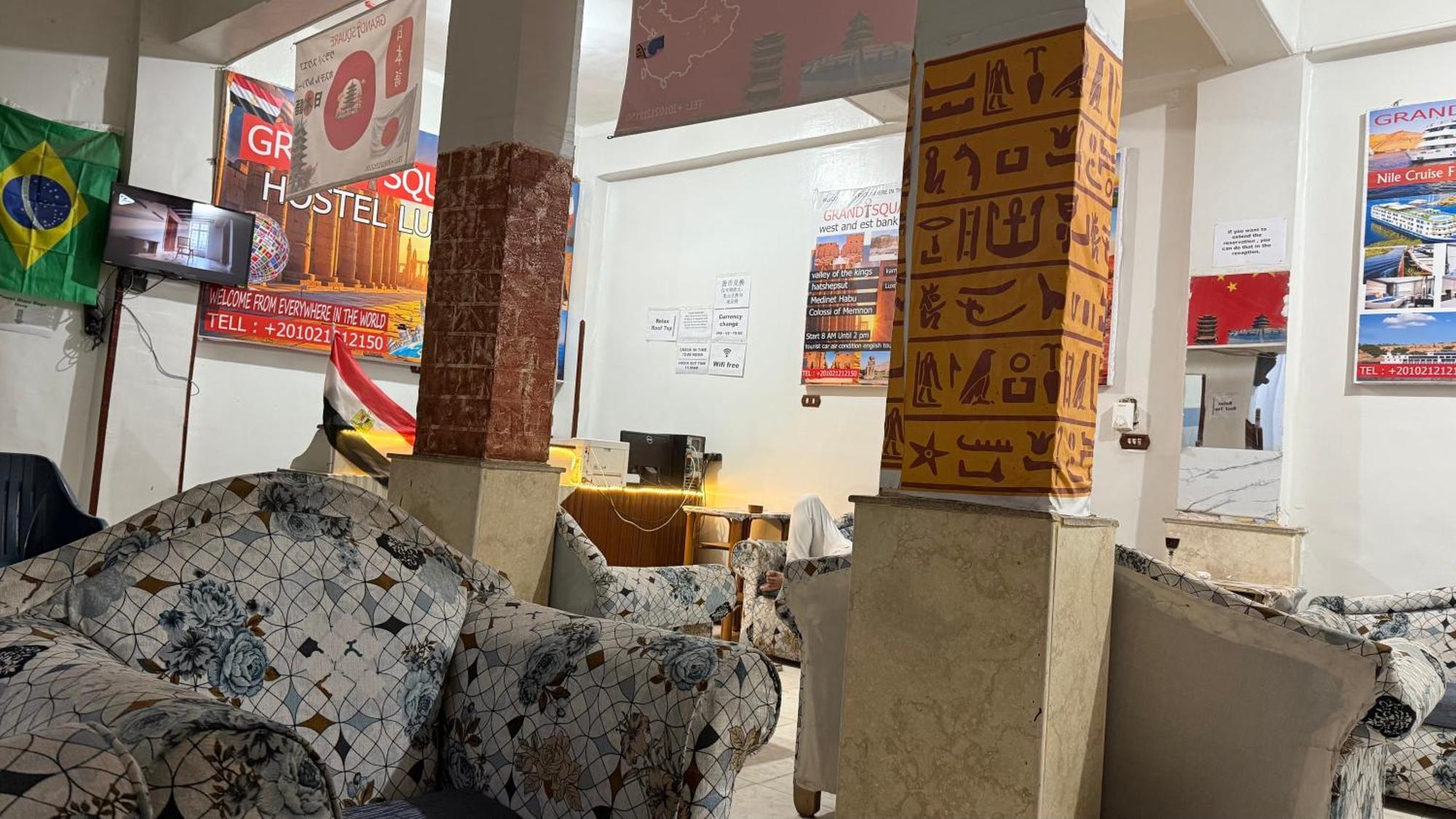 Grand Square Hostel Luksor Dış mekan fotoğraf